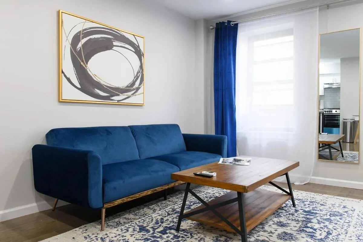 아파트 350-2A Prime Gramercy Newly Renovated 1Br Sleeps 4 뉴욕